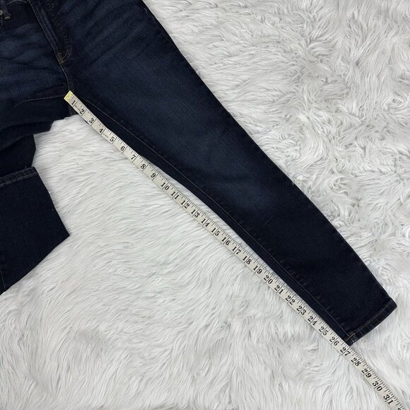 Everlane Women’s Blue The Curvy High-Rise Skinny Minimalist Jean‎ W25/L27 - Picture 11 of 12